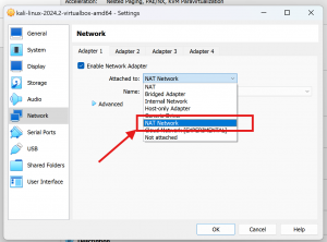 How to Configure Network Adapters in VirtualBox