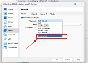 How to Configure Network Adapters in VirtualBox