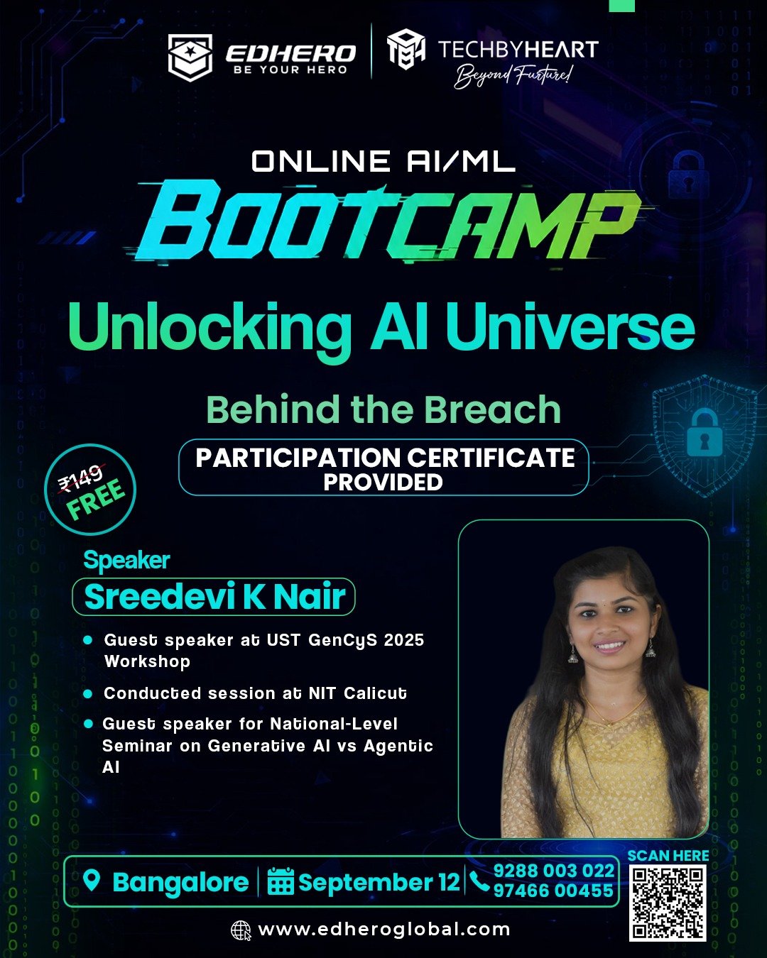 FREE Online AI | ML Bootcamp – Unlocking AI Universe
